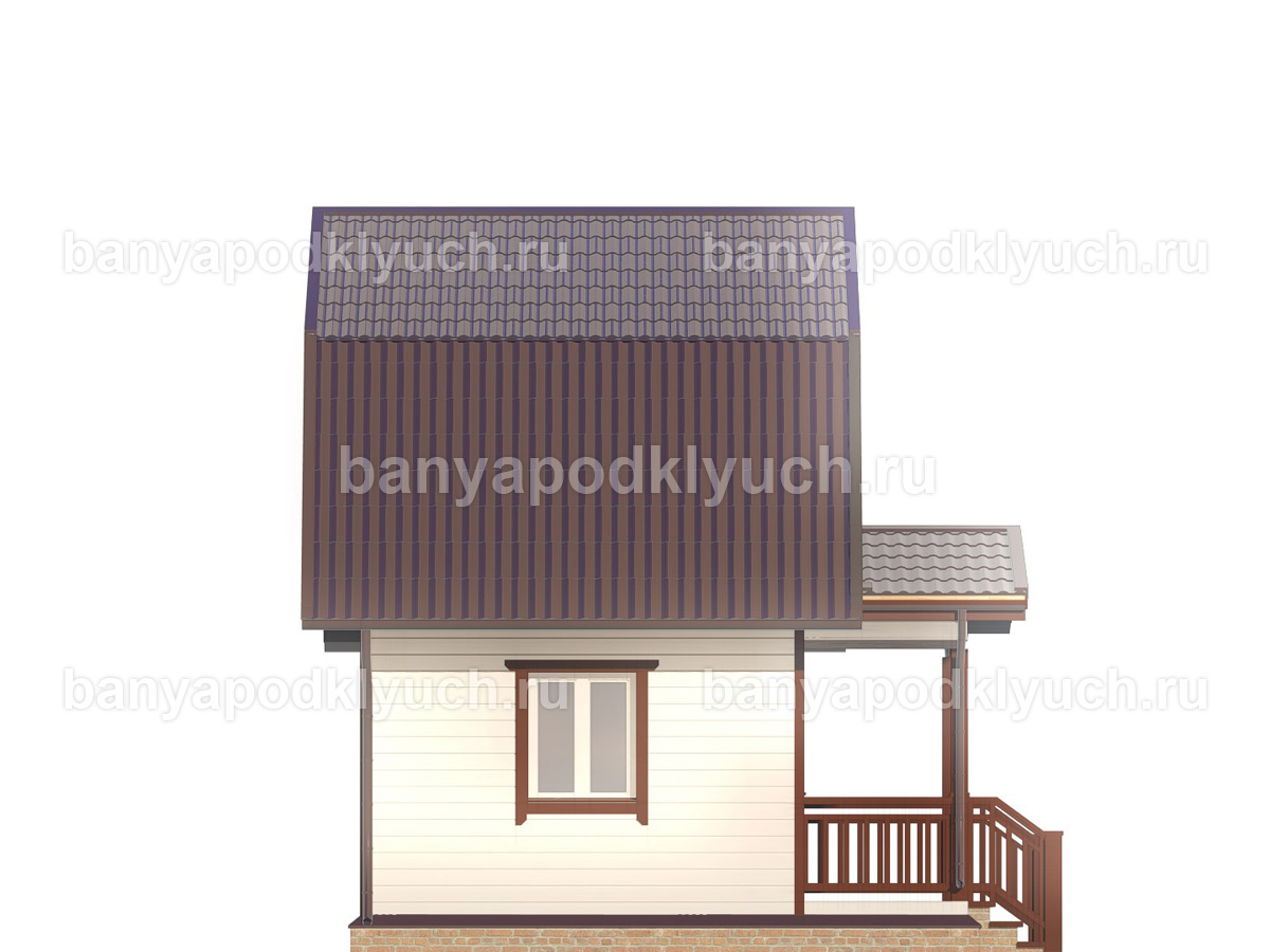 Каркасная баня 5x4 м Каркасная баня 5x4 м